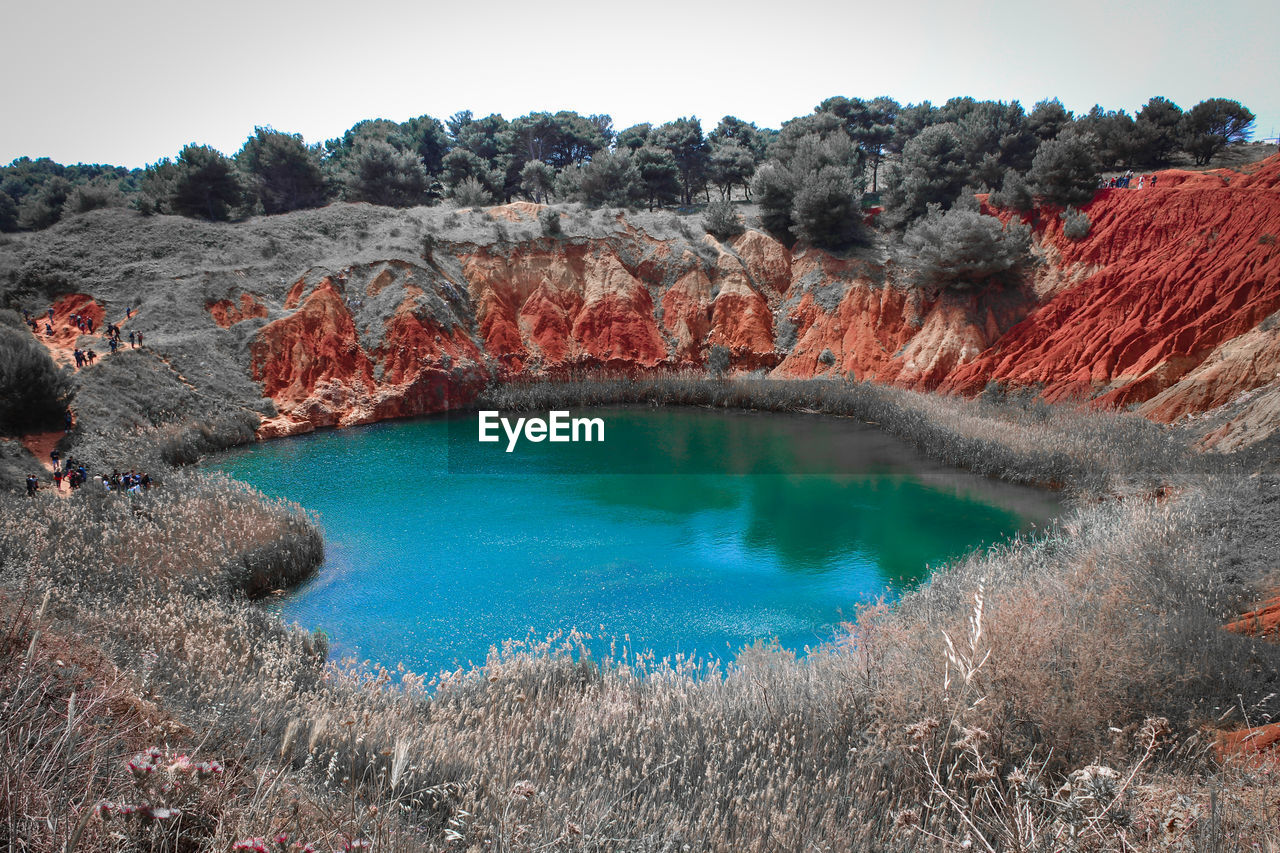 SCENIC VIEW OF LAKE