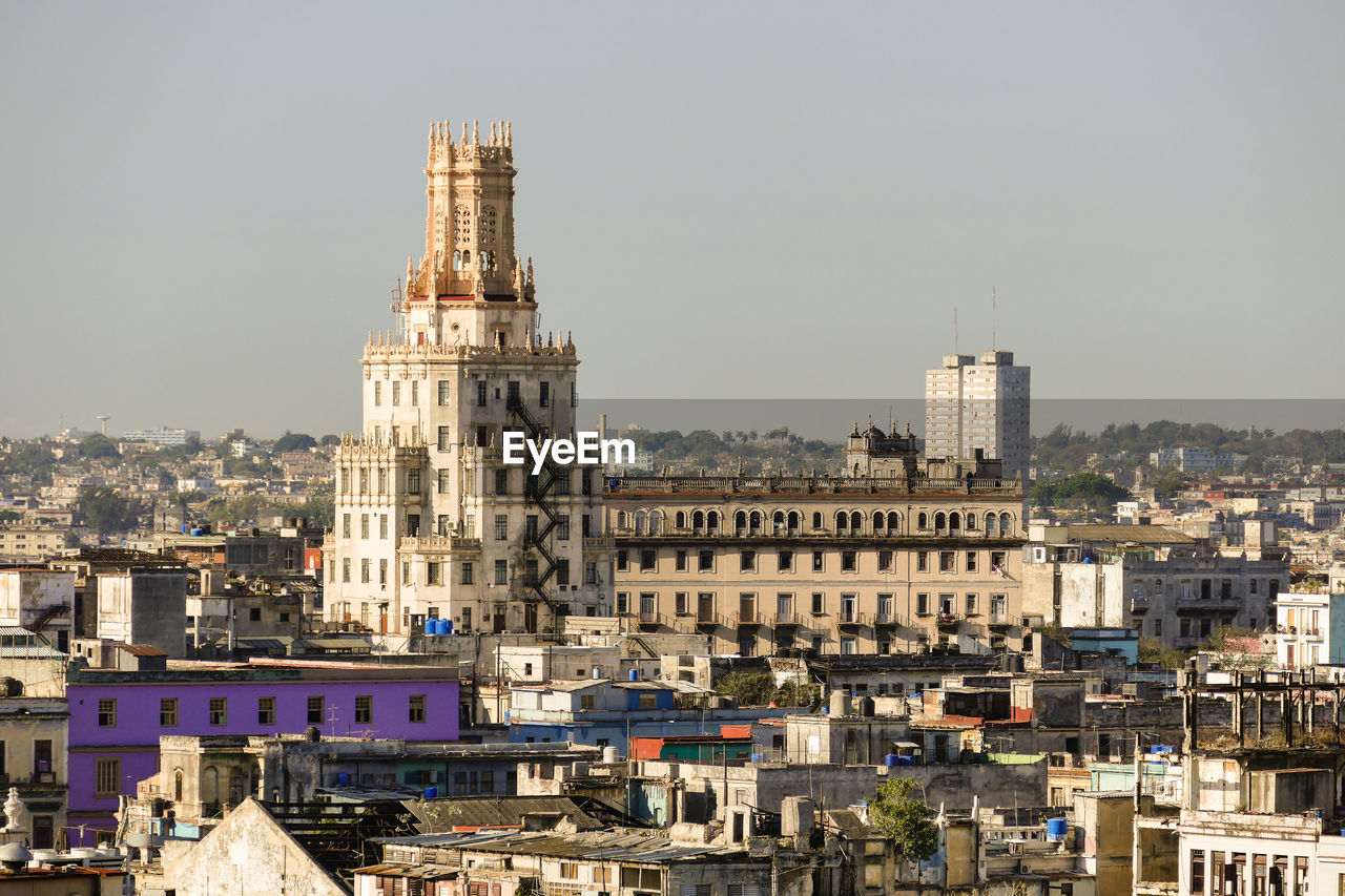 View of havana from a balcony of the havana hotel havana cuba 02/04/2018