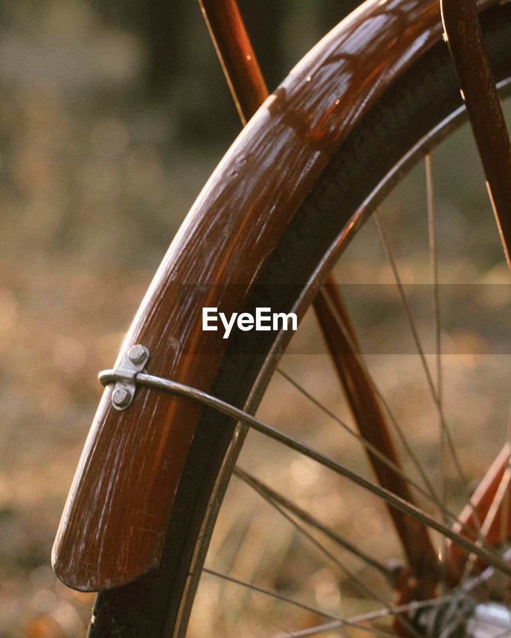 Close-up of bicycle