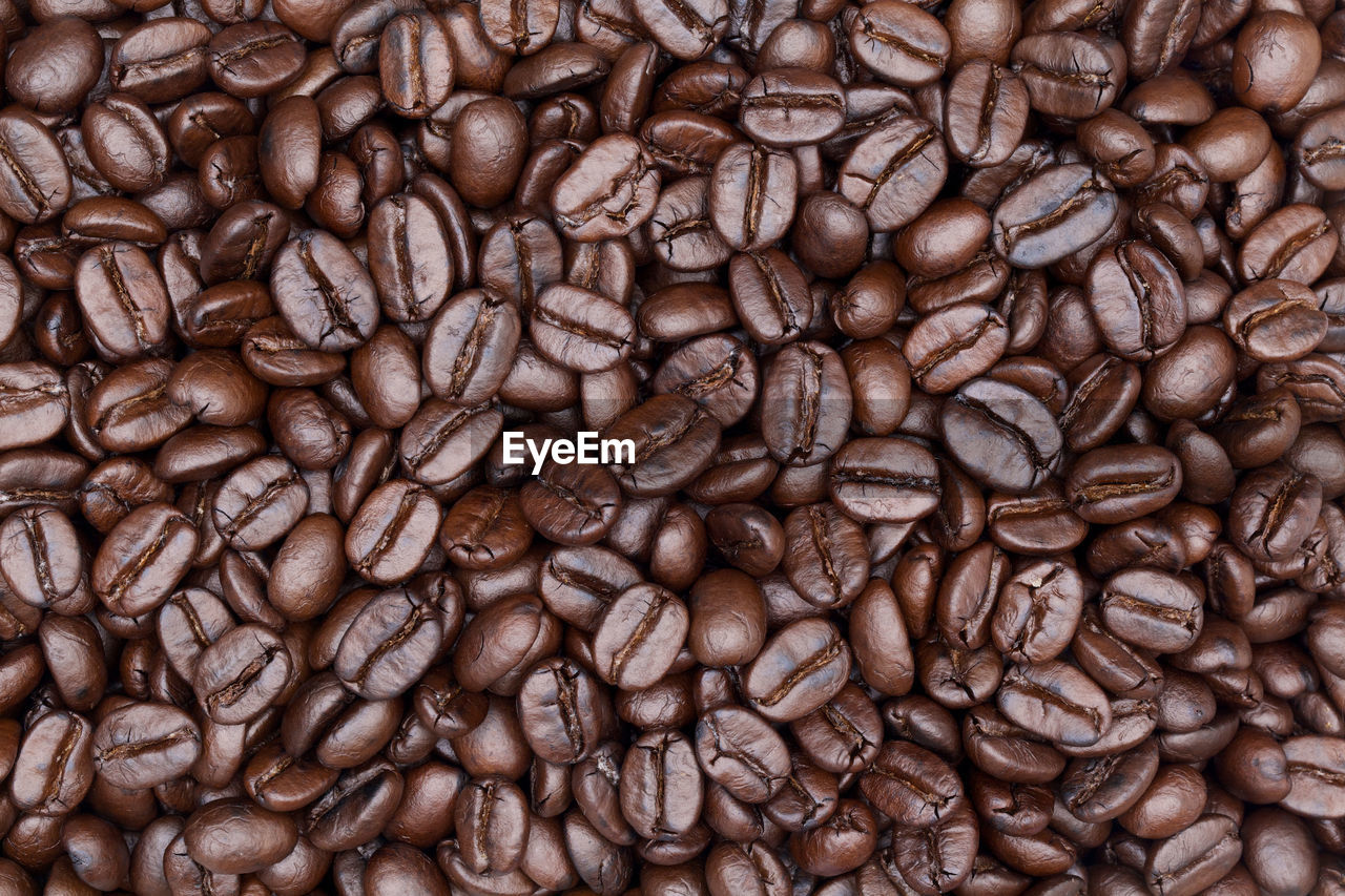 Close up shot of coffee background