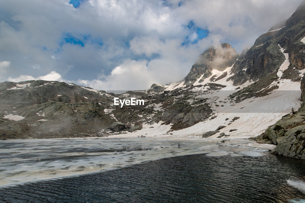 SNOWCAPPED MOUNTAINS AGAINST SKY