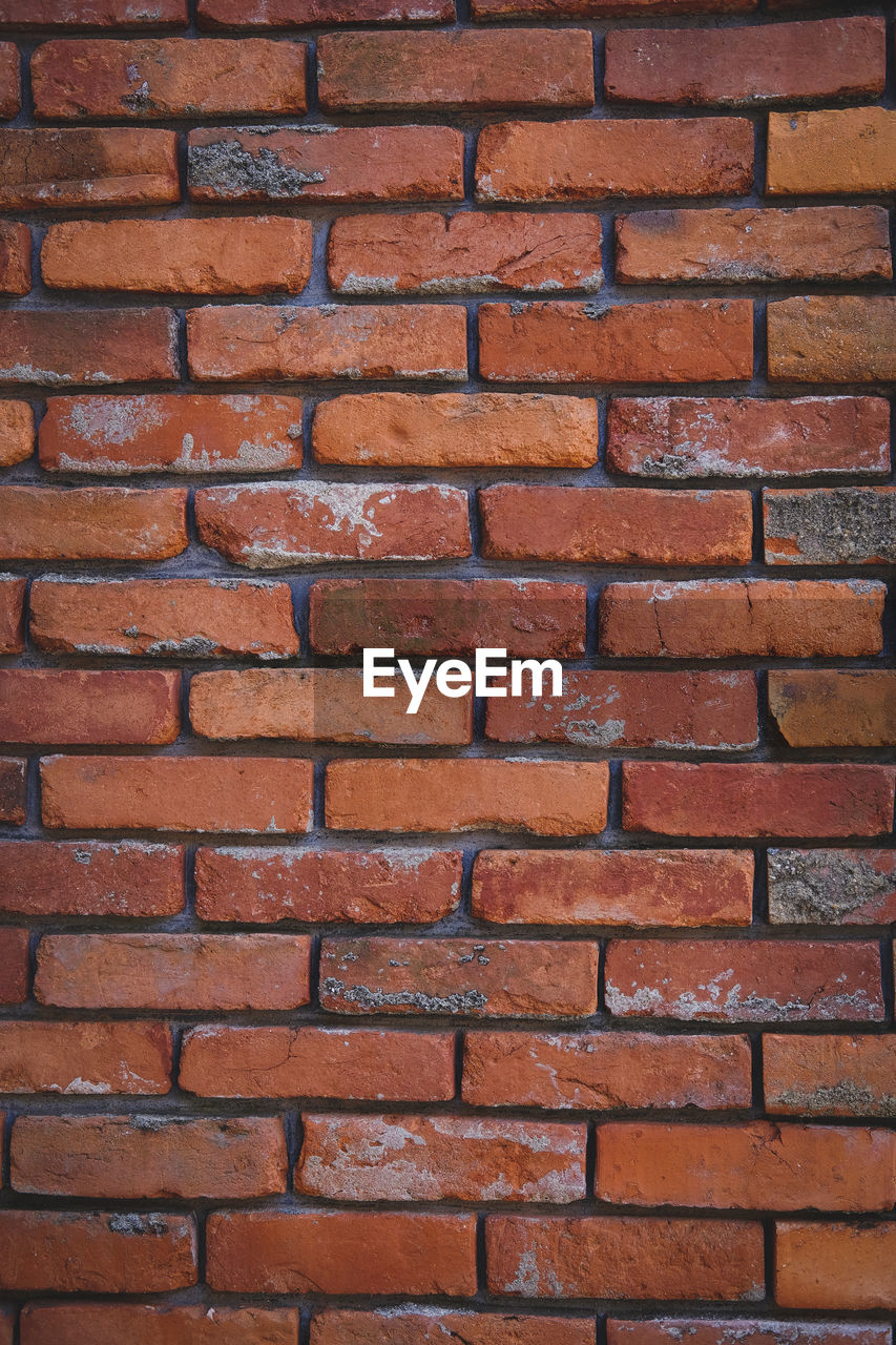 Full frame shot of brick wall