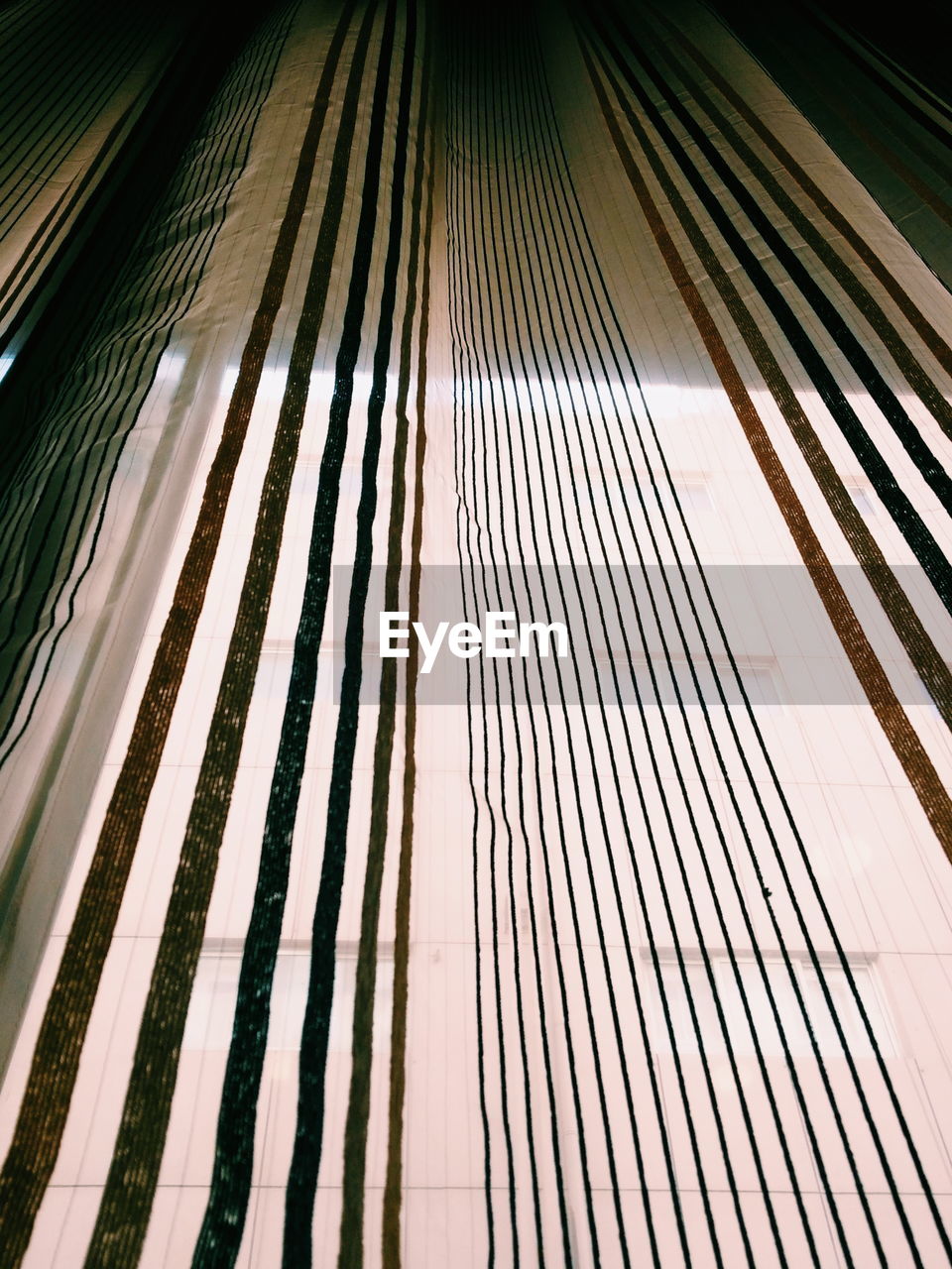 CLOSE-UP OF BLINDS