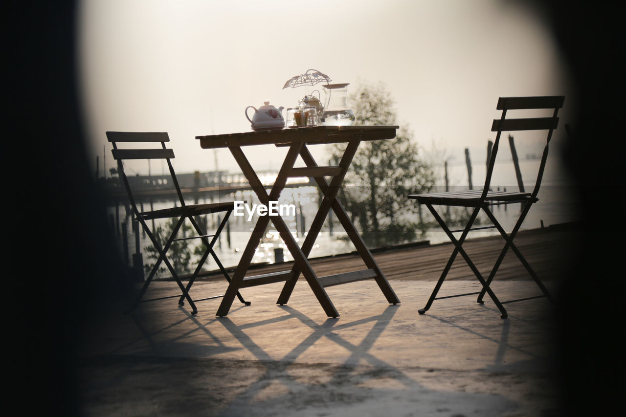 VIEW OF EMPTY CHAIR