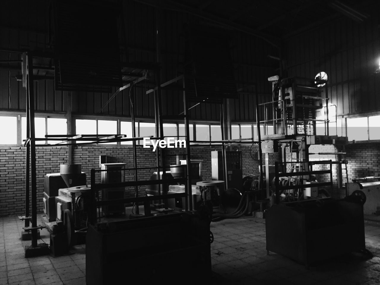 Interior of factory