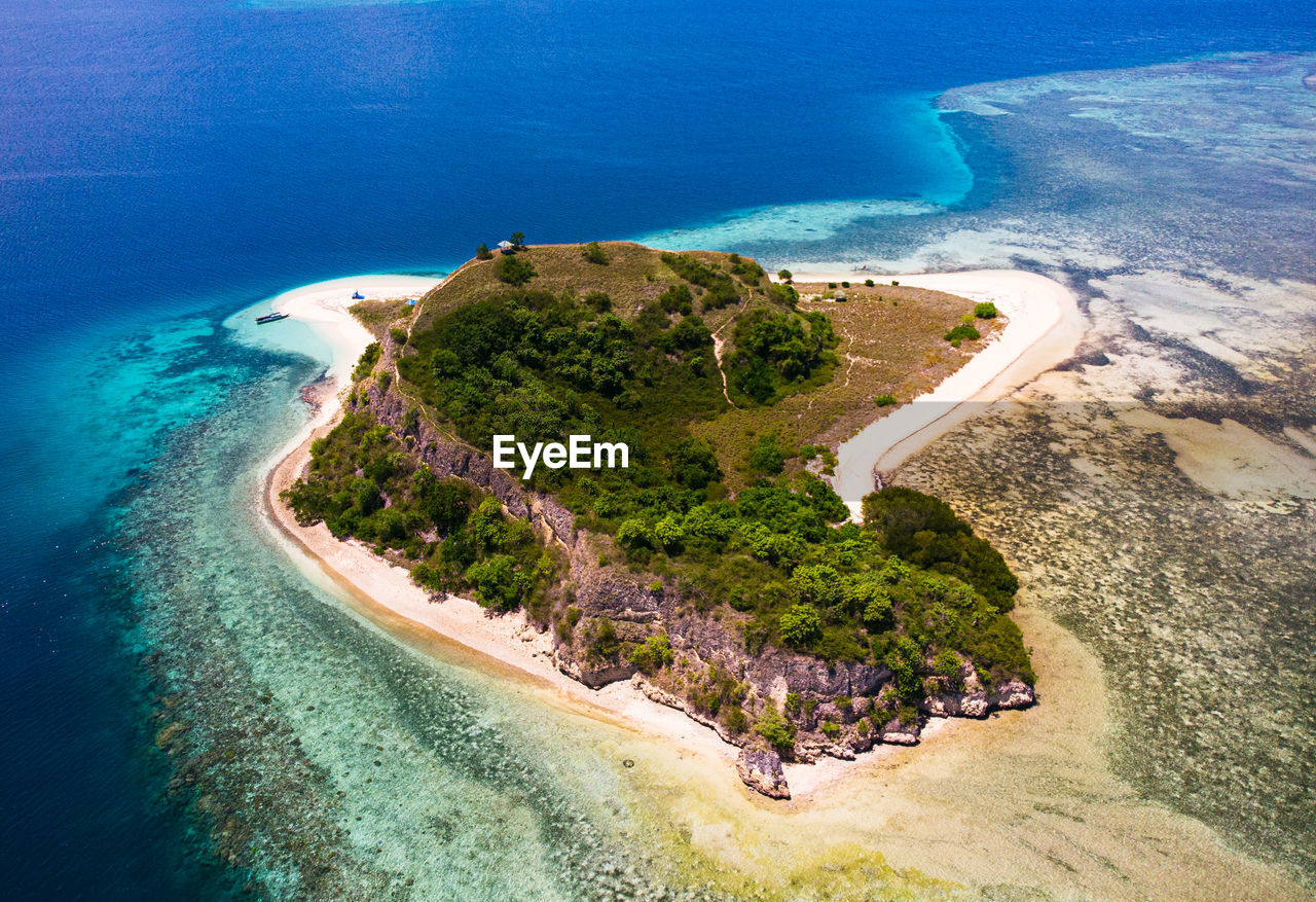 Beautiful rutong island view from above