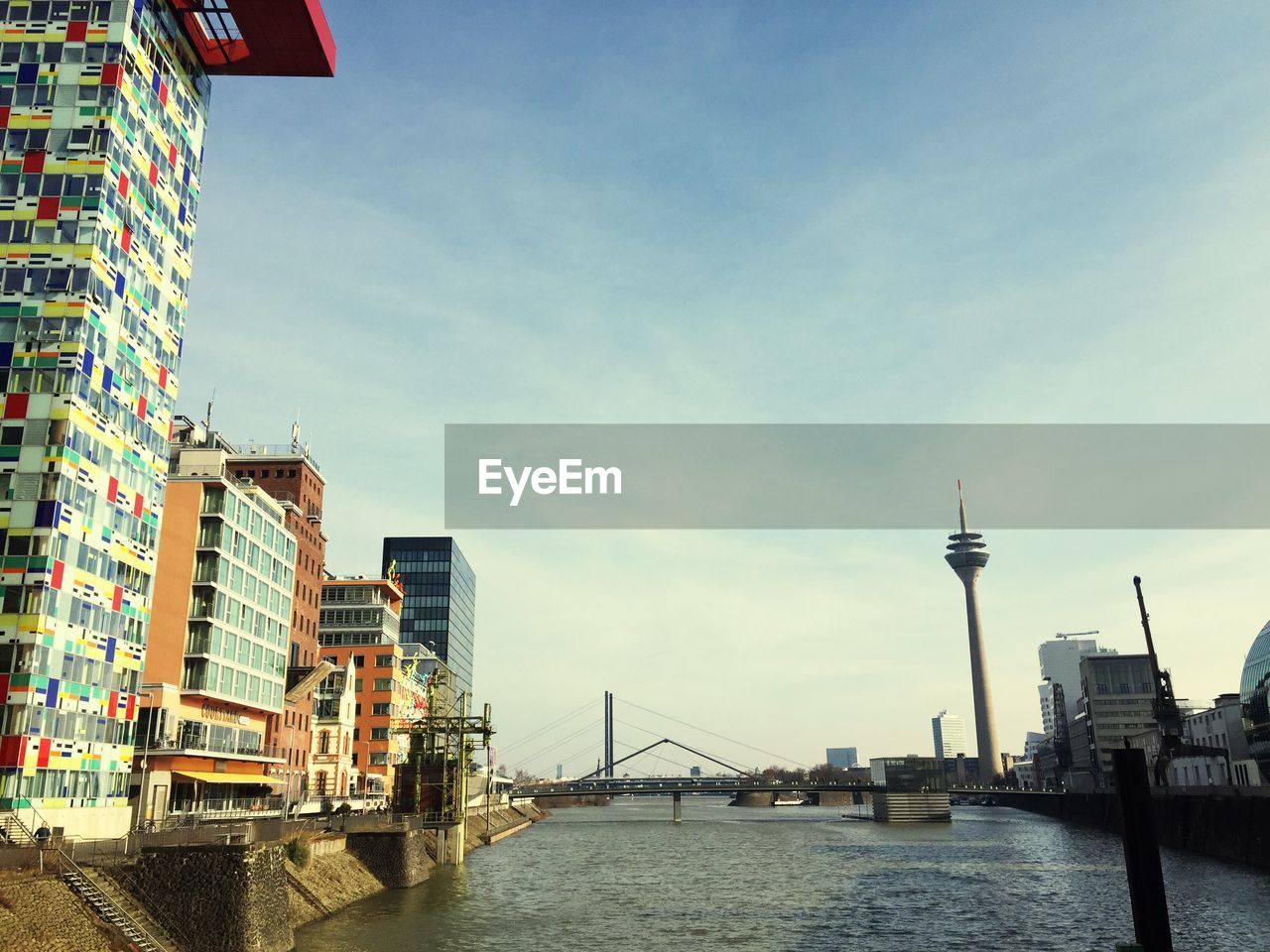 River with buildings in background