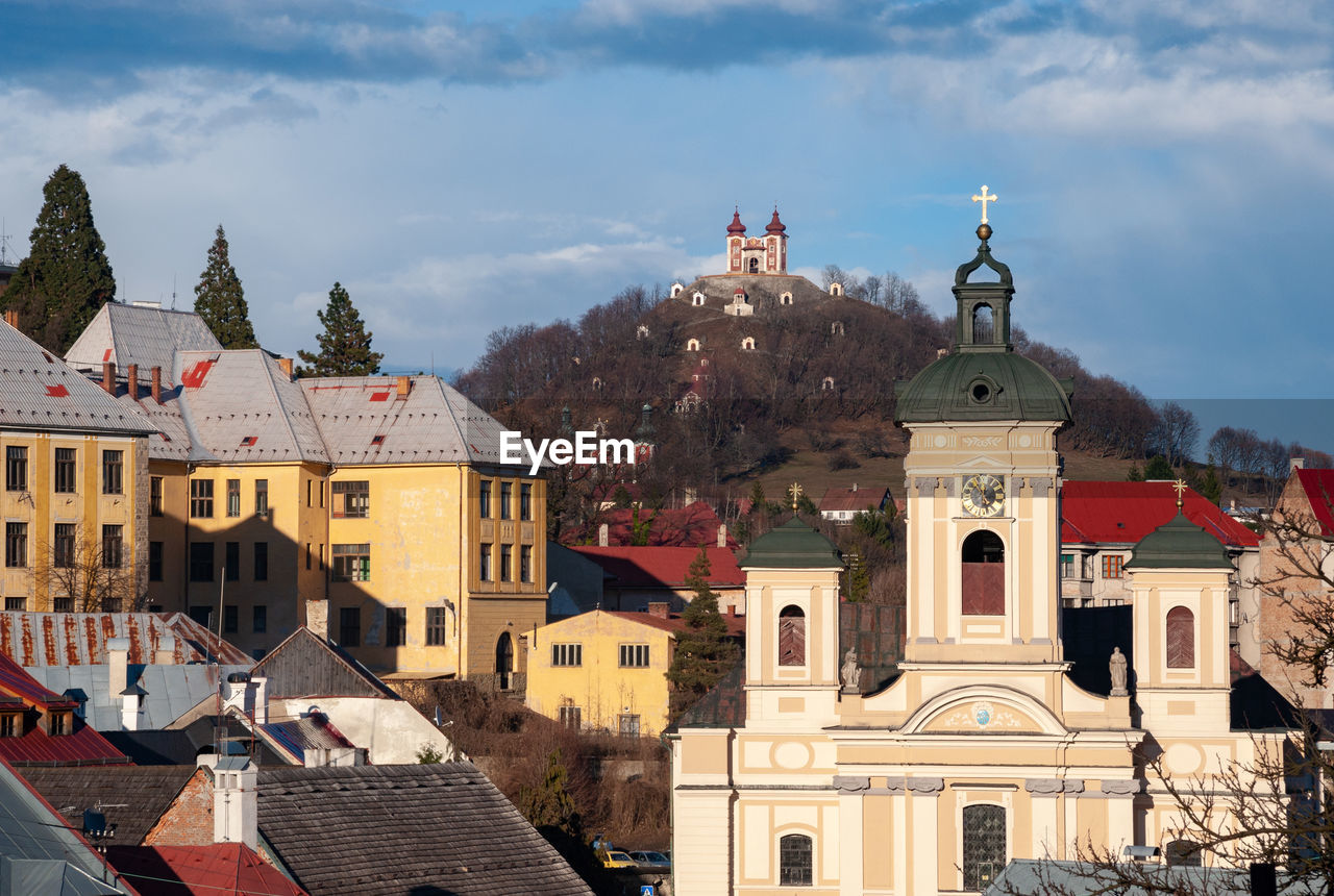 Banska stiavnica - historic mining town in slovakia