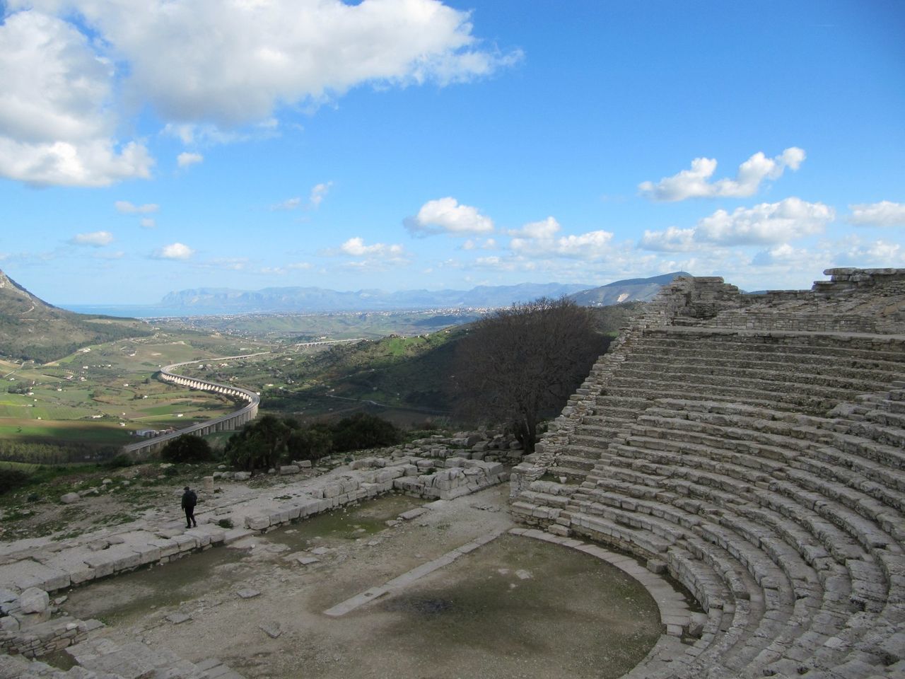 View of amphitheater