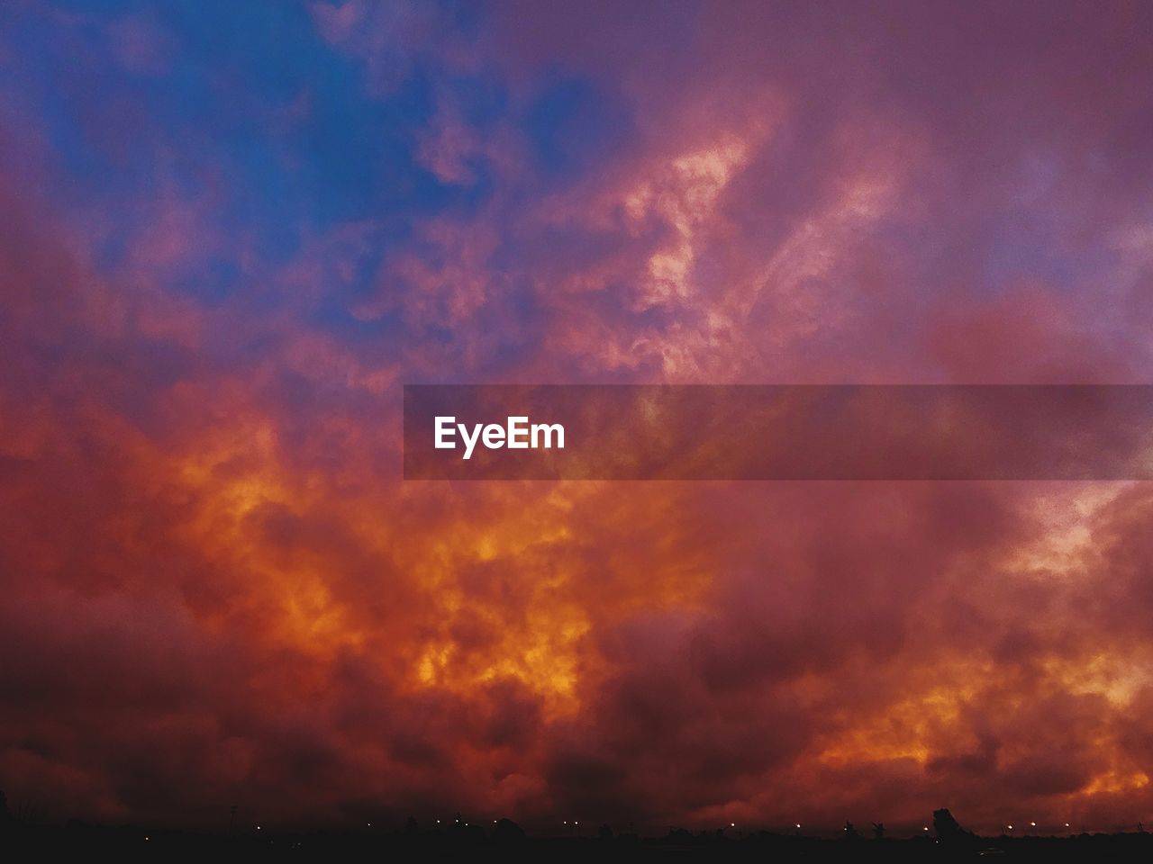 LOW ANGLE VIEW OF SKY DURING SUNSET