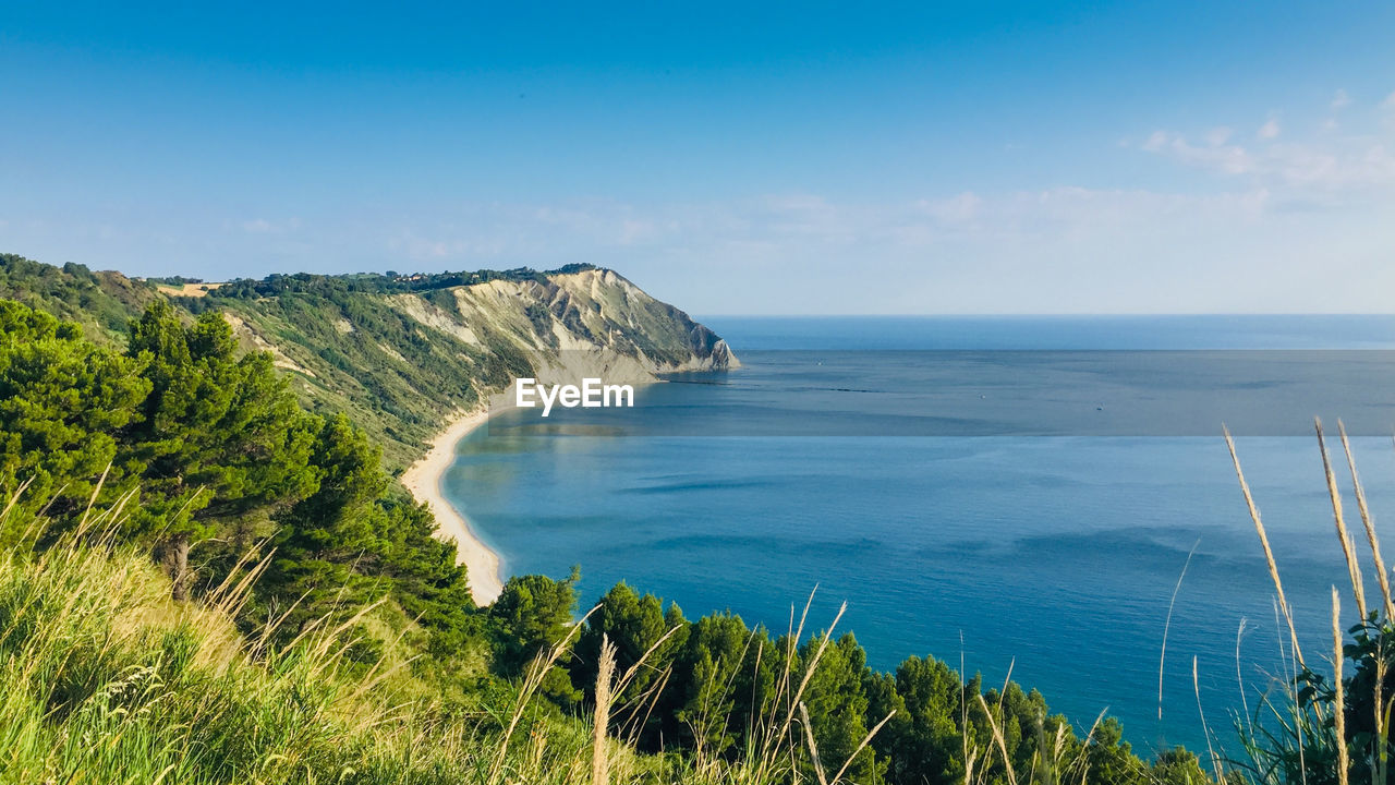 PANORAMIC SHOT OF SEA AGAINST SKY