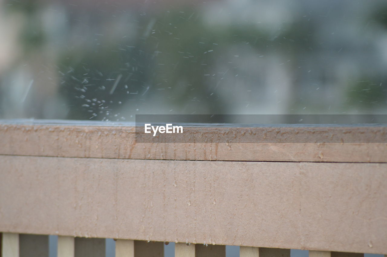 Close-up of wood against blurred background