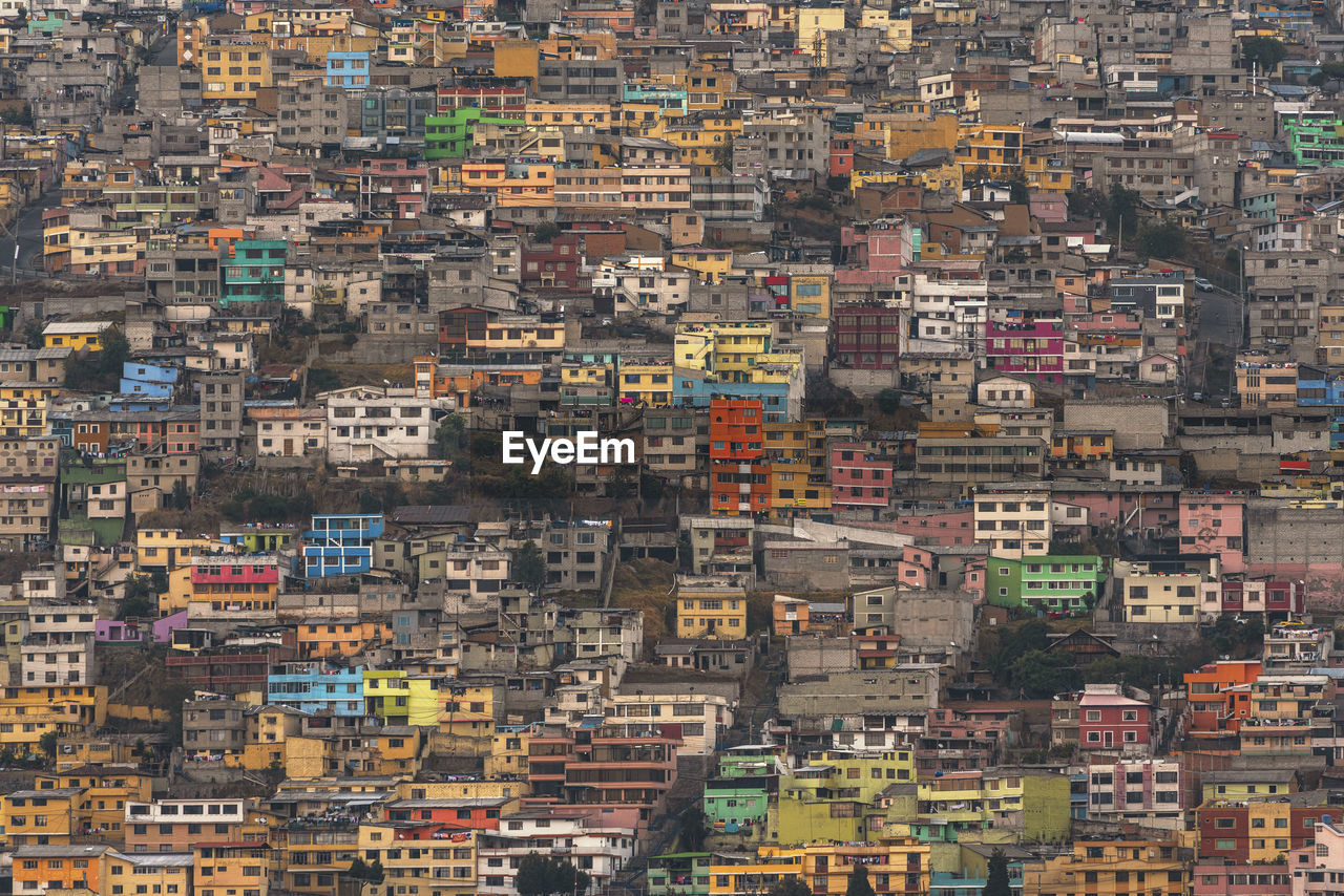 Full frame shot of buildings in city
