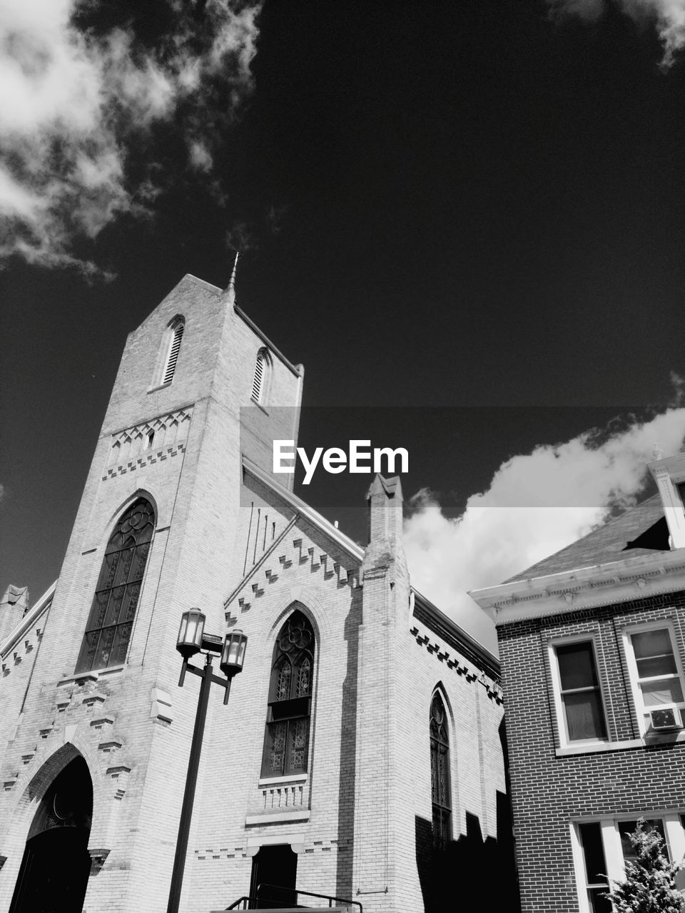 Low angle view of cathedral against sky