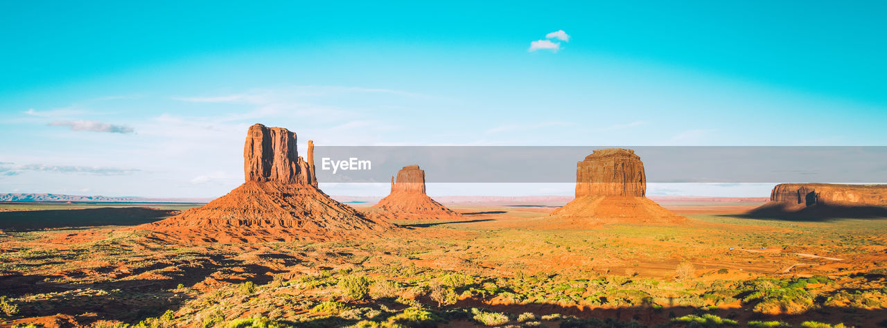 VIEW OF ROCK FORMATIONS ON LANDSCAPE