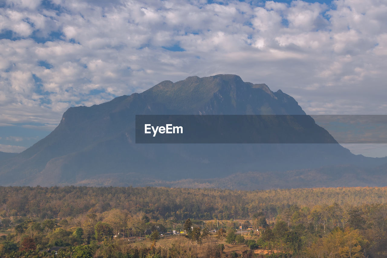 SCENIC VIEW OF MOUNTAIN AGAINST SKY