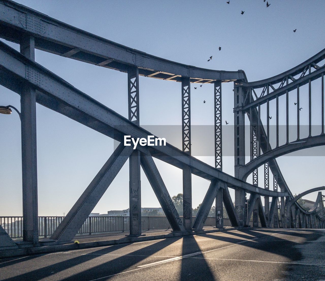 BRIDGE AGAINST SKY