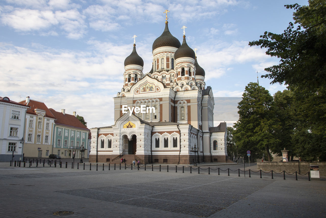 Orthodox cathedral in tallinn, estonia