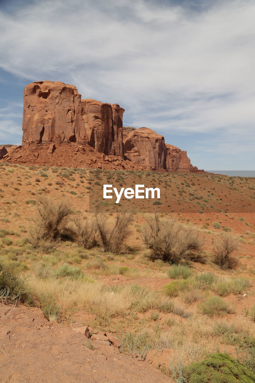 VIEW OF ROCK FORMATIONS