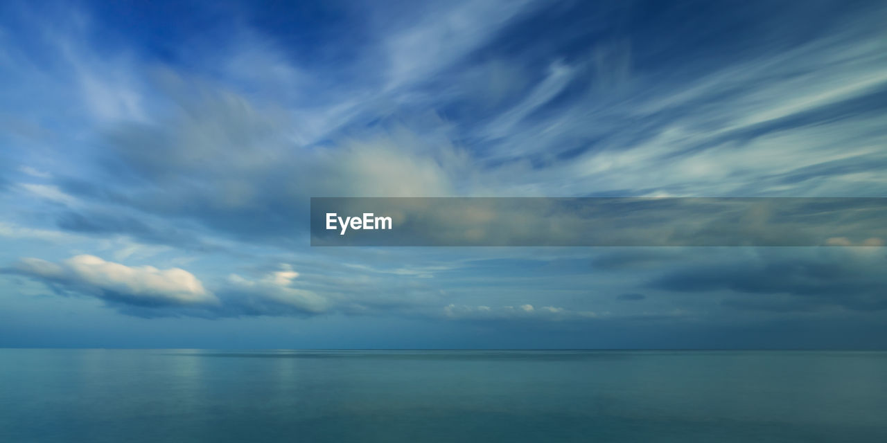 PANORAMIC VIEW OF SEA AGAINST SKY