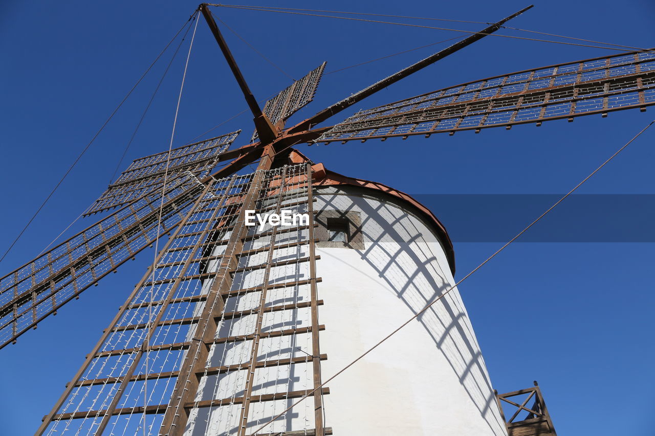 Old mill at molino del viento, mogán pueblo, gran canaria