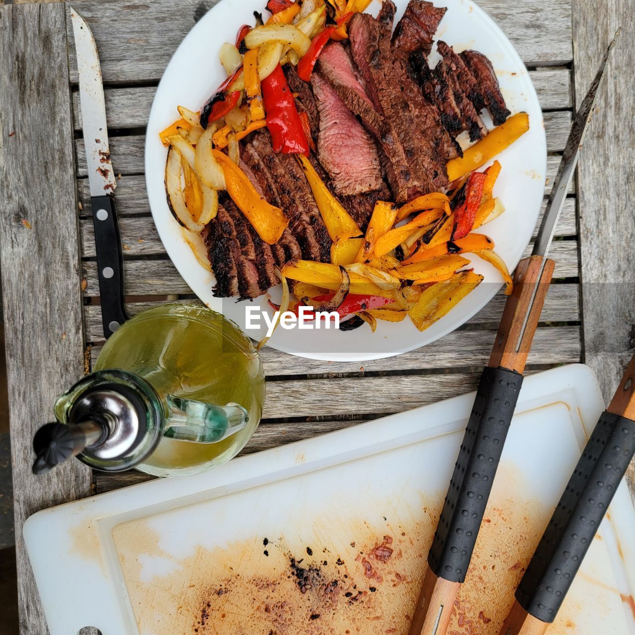food and drink, food, wood, freshness, high angle view, vegetable, table, plate, dish, fork, meal, meat, eating utensil, fast food, healthy eating, no people, directly above, kitchen utensil, still life, indoors, wellbeing, knife, table knife, household equipment, kitchen knife, carrot, produce