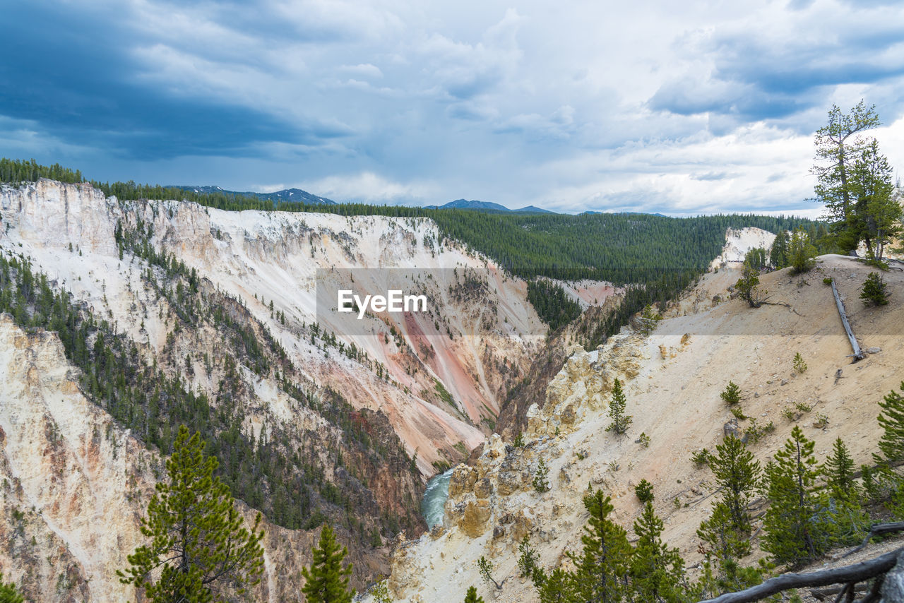 PANORAMIC VIEW OF ROCKY MOUNTAINS