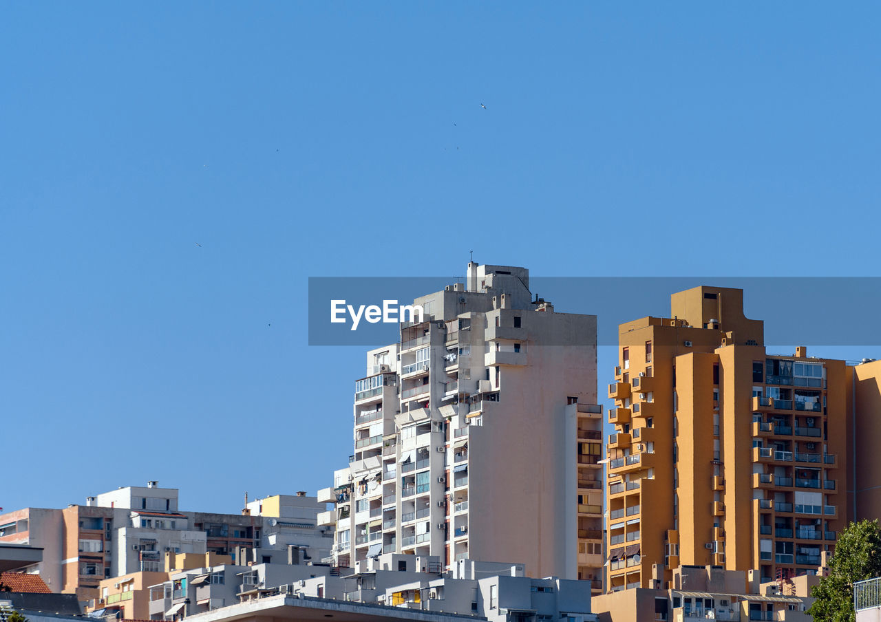 Residential building blocks in Žnjan neighborhood in split, croatia