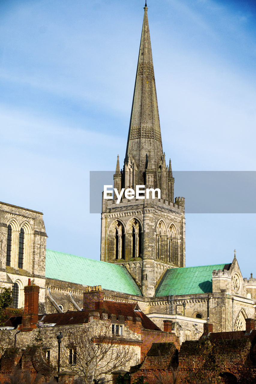 LOW ANGLE VIEW OF A CHURCH