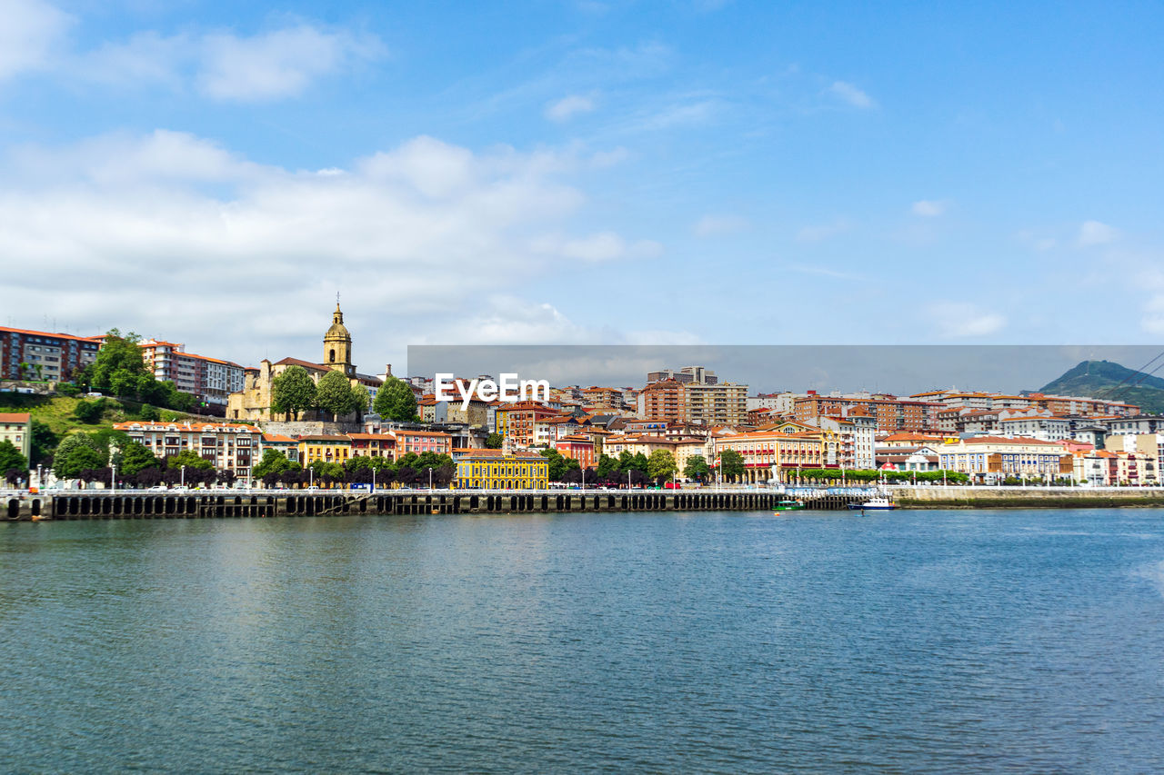 view of buildings in background