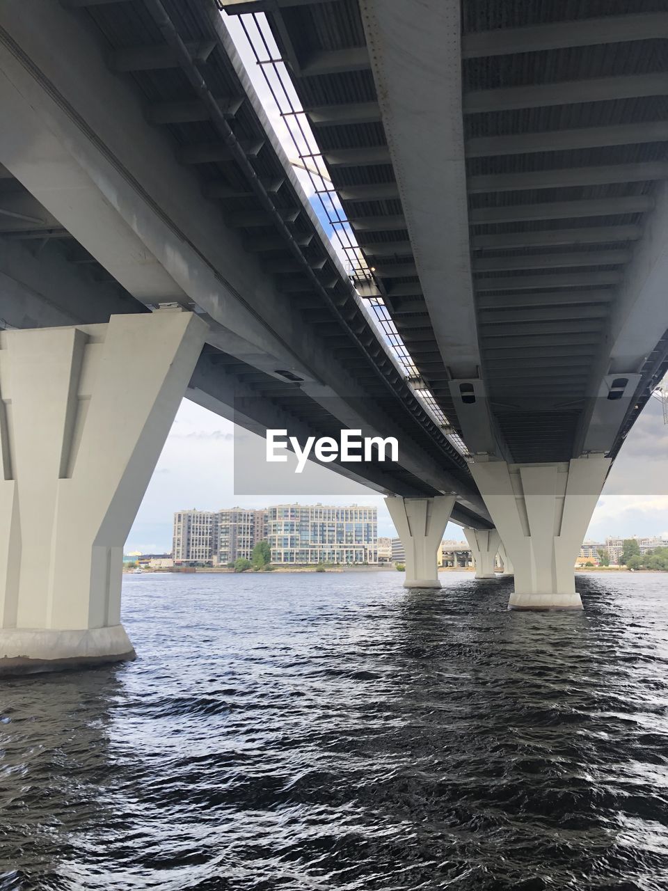 VIEW OF BRIDGE OVER RIVER