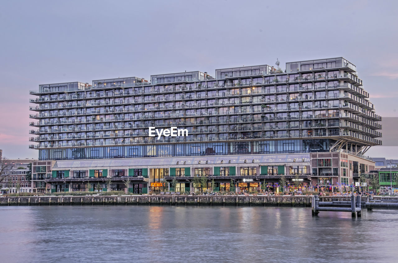 Modern residential building on top of industrial heritage