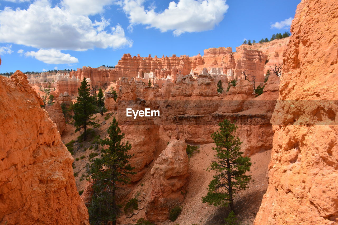 View of bryce canyon national park