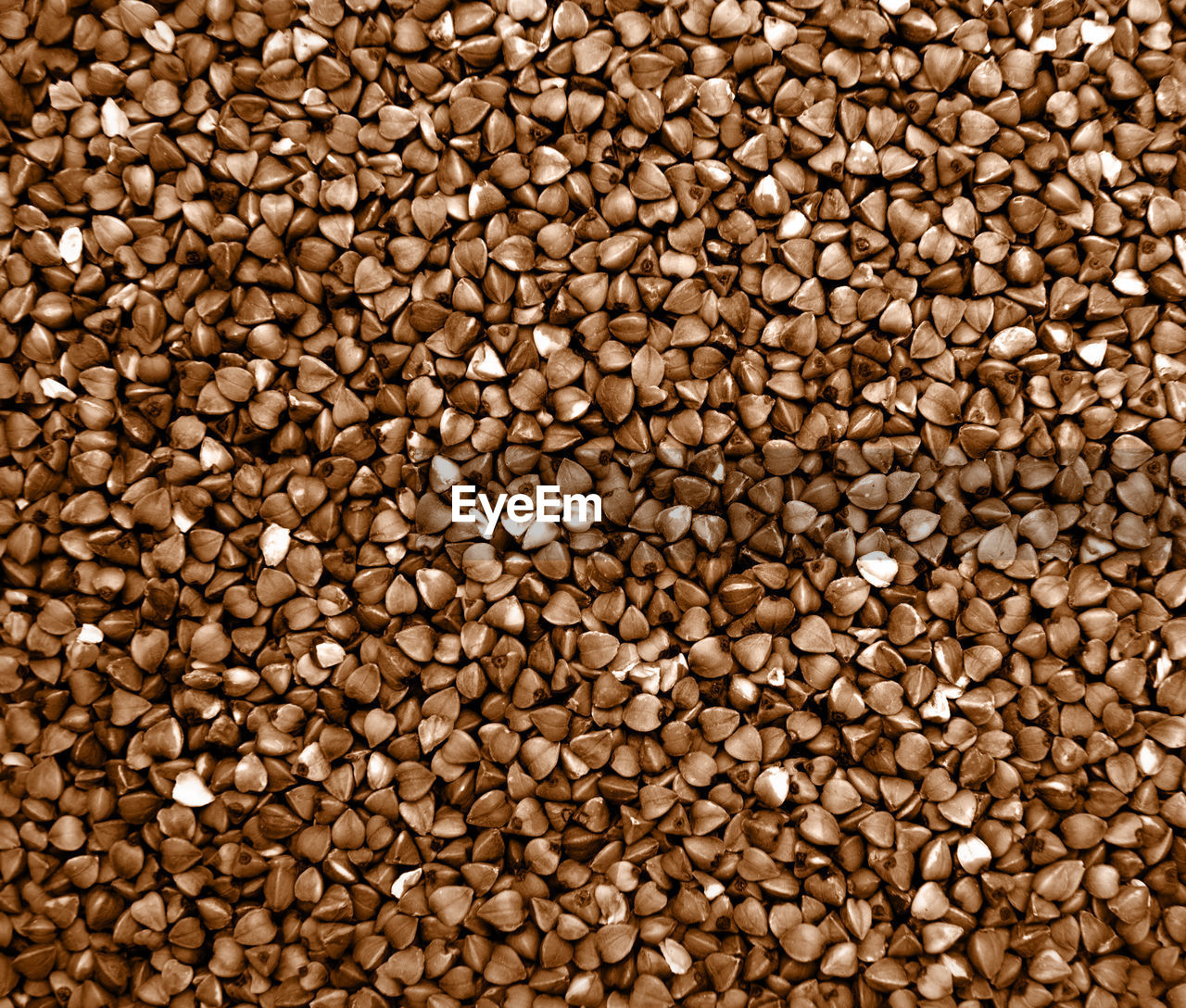 FULL FRAME SHOT OF COFFEE BEANS IN CONTAINER