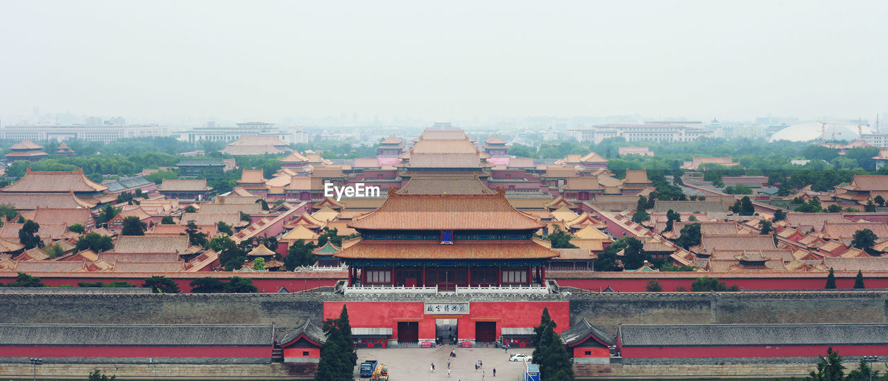 View of forbidden city