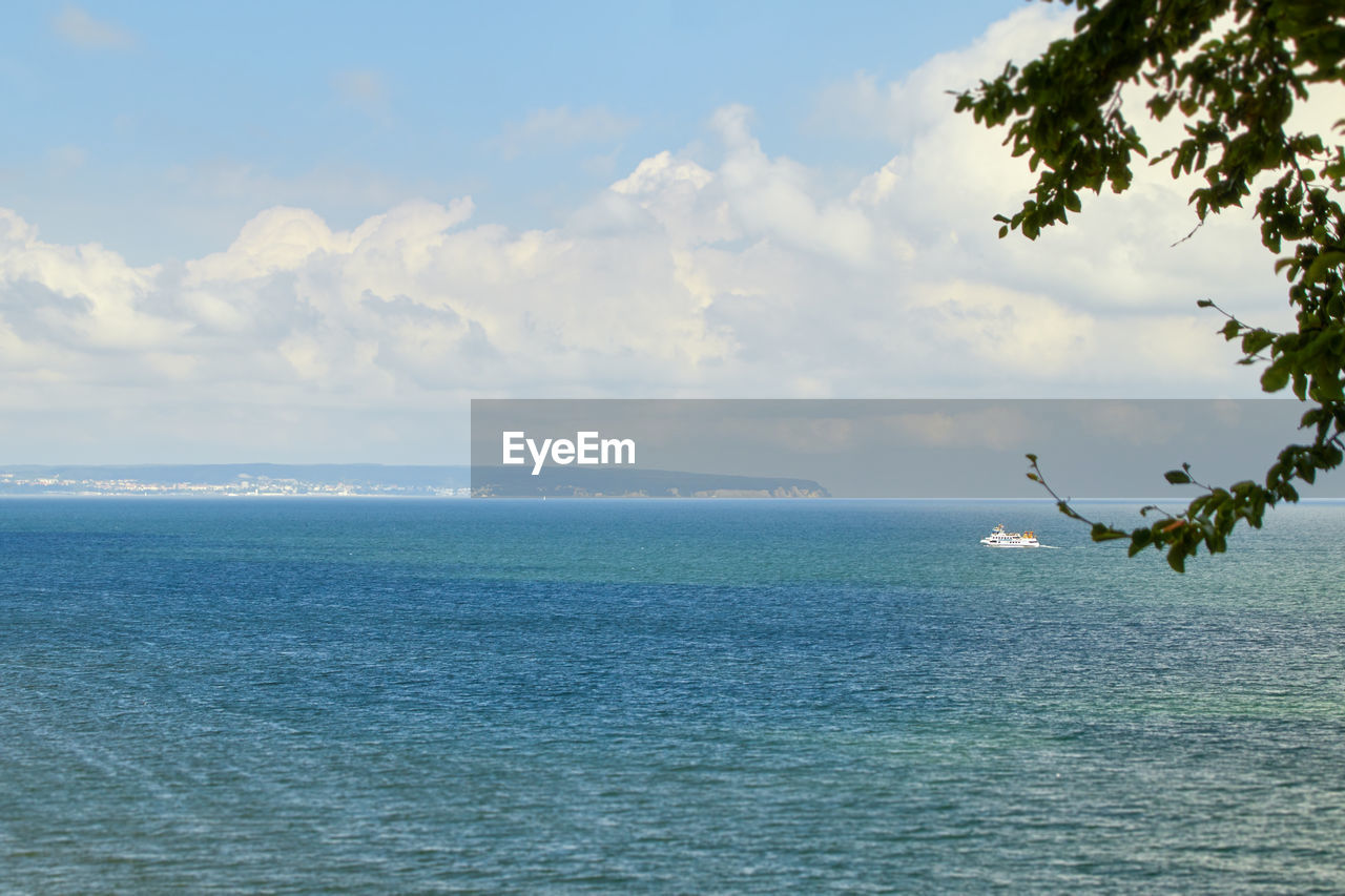 VIEW OF SEA AGAINST SKY