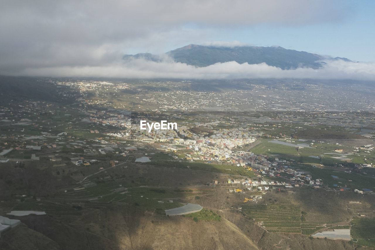 AERIAL VIEW OF CITY BY SEA