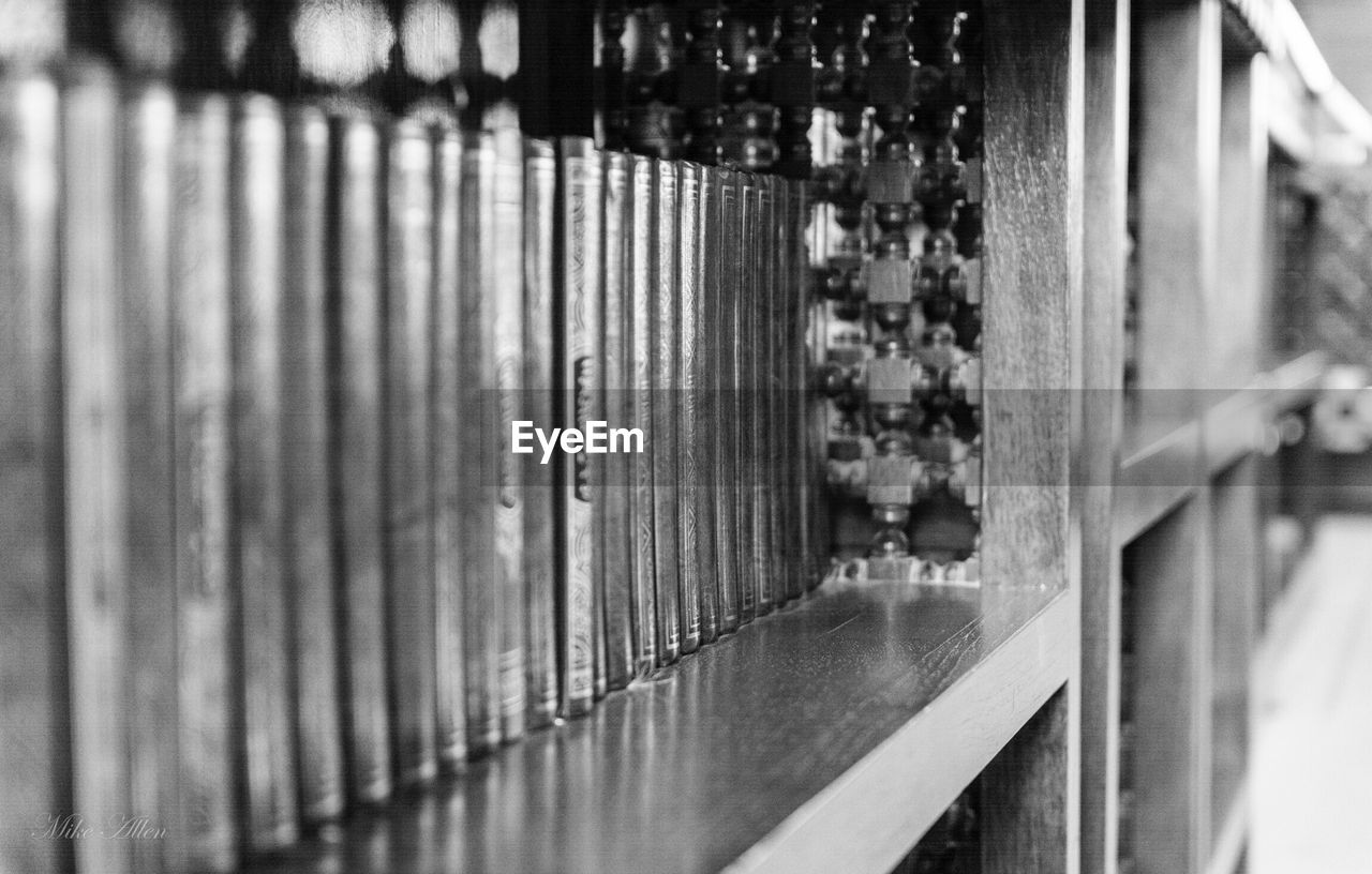 VIEW OF BLURRED MOTION OF TRAIN