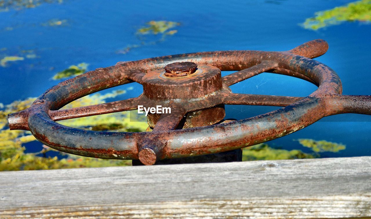 Close-up of rusty metal