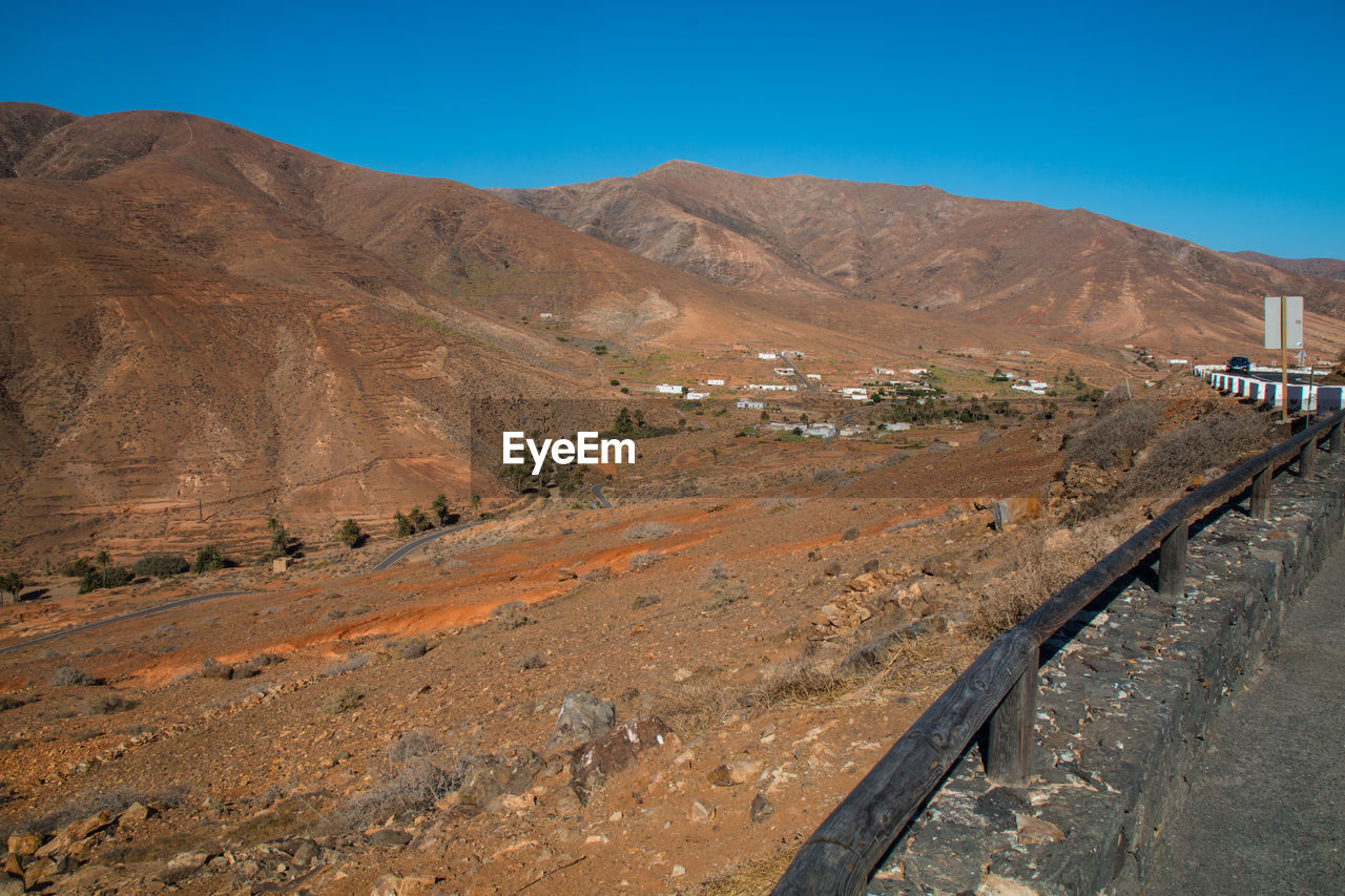 SCENIC VIEW OF LANDSCAPE AGAINST CLEAR SKY