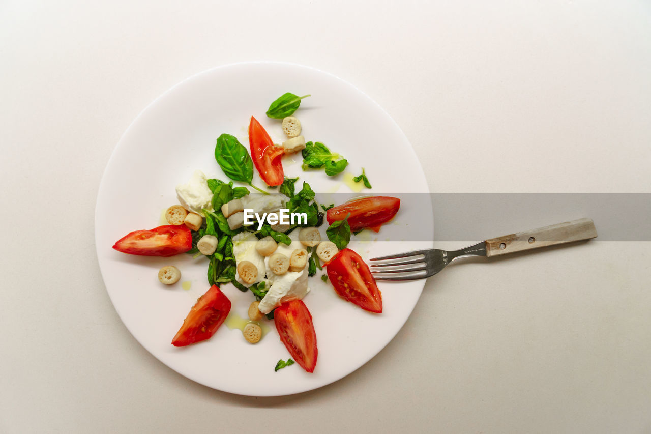 Close-up of salad in plate
