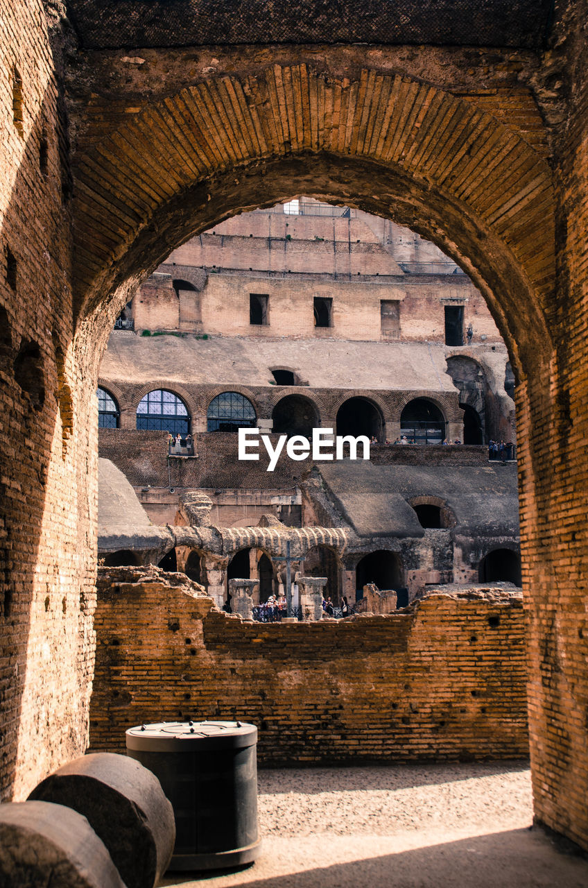 Photo taken in the colosseum, rome