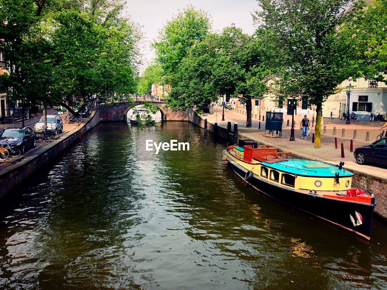 CANAL PASSING THROUGH A RIVER