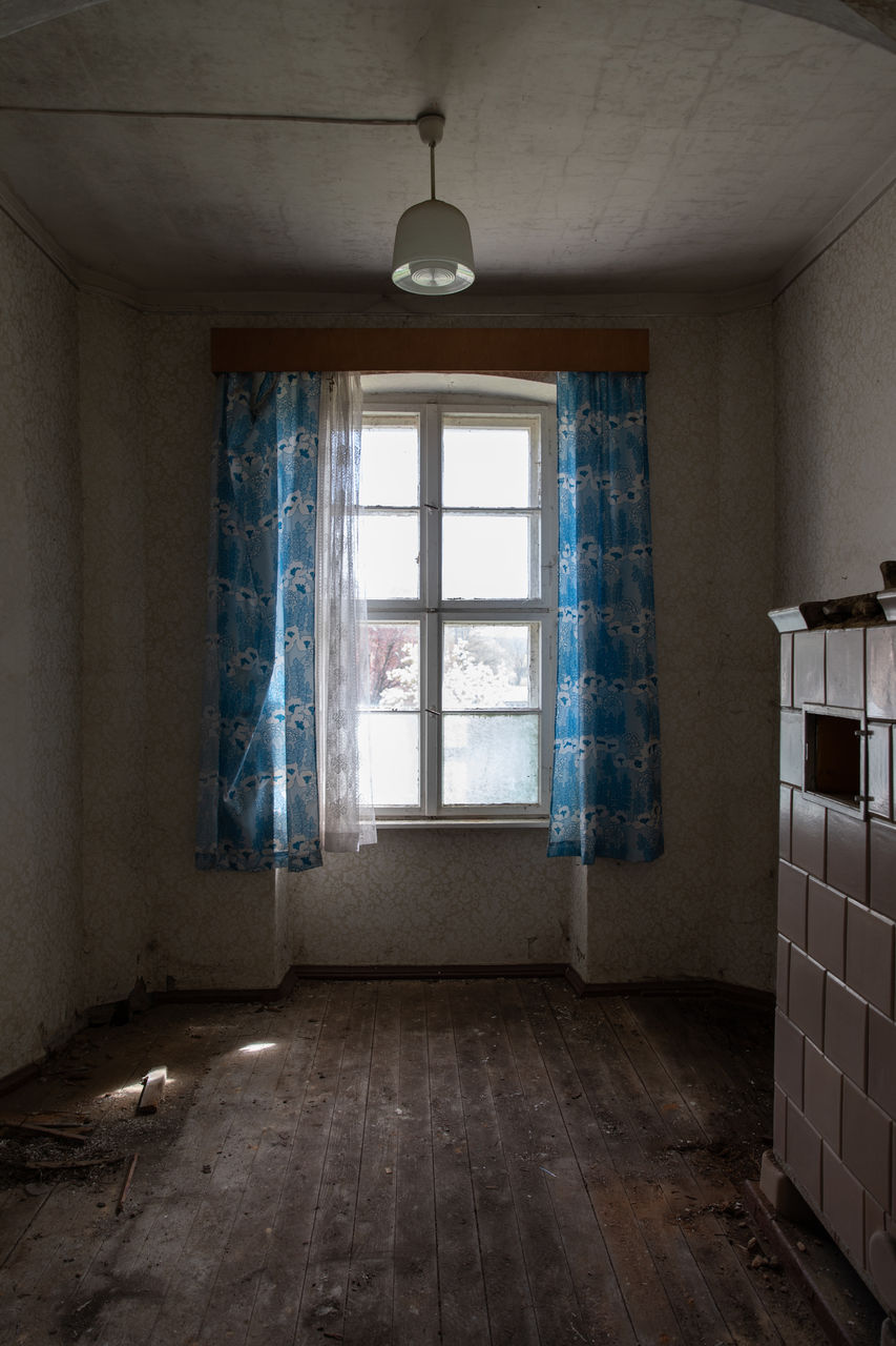 window, indoors, room, architecture, house, home, home interior, interior design, building, floor, no people, abandoned, domestic room, flooring, old, built structure, living room, wall - building feature, estate, day, history, wood, absence, rundown, empty, wall