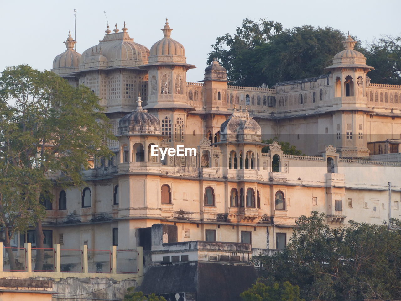 Low angle view of historic building india architecture ancient building
