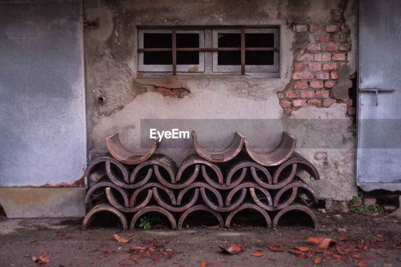 Window of old building