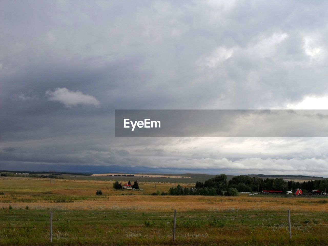 SCENIC VIEW OF LANDSCAPE AGAINST CLOUDY SKY