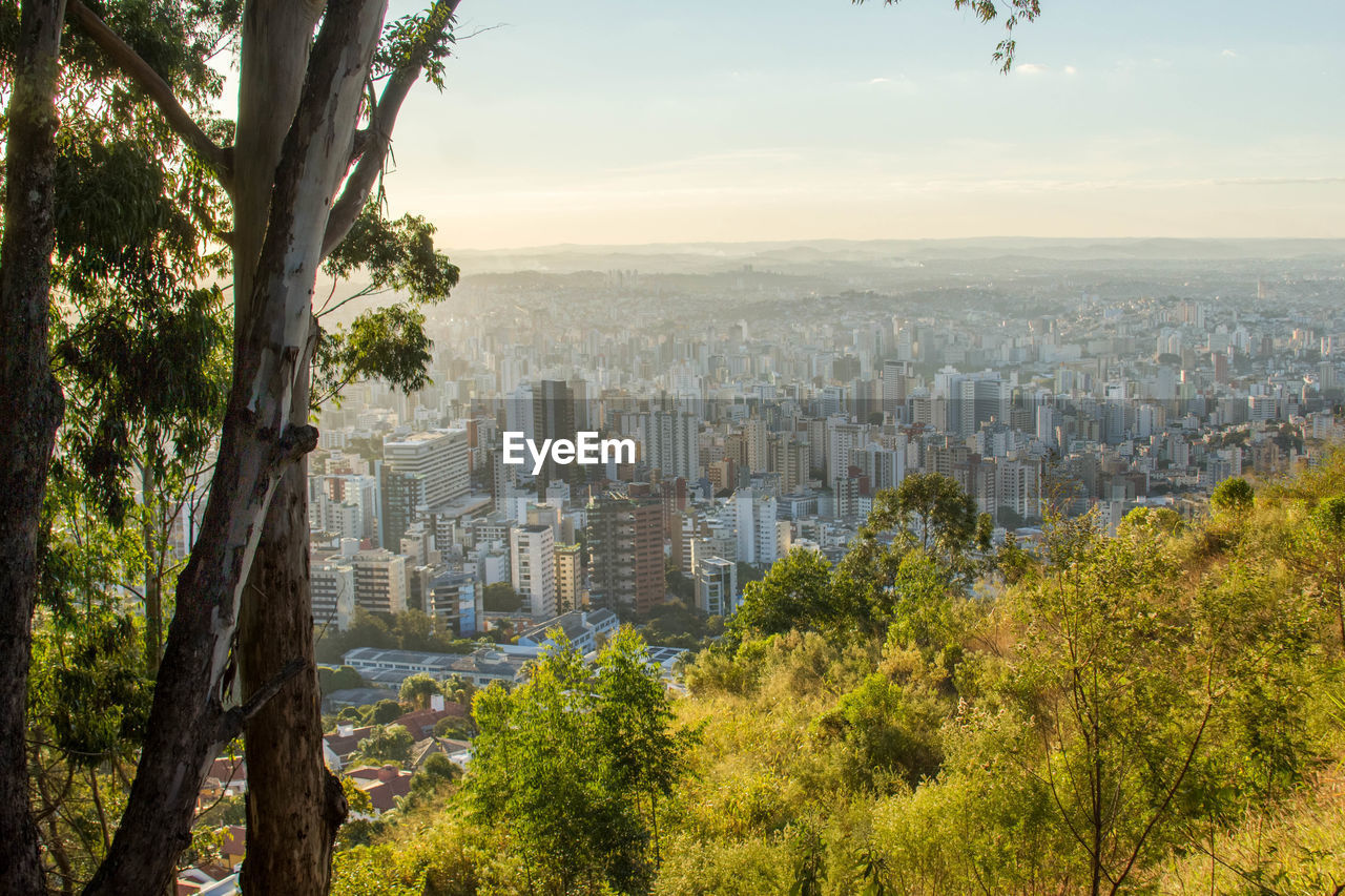 Cityscape against sky