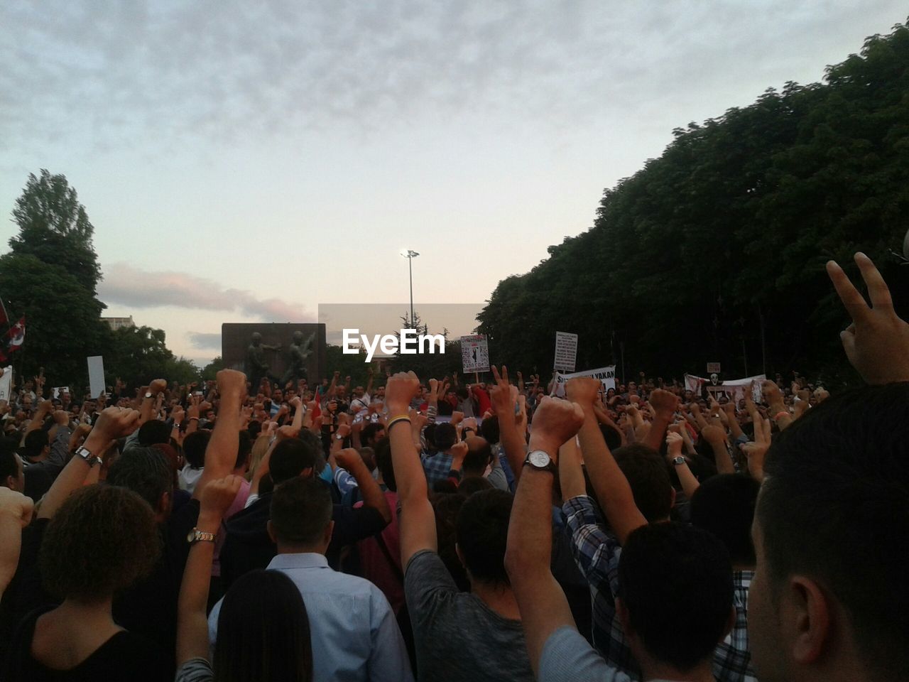 PEOPLE IN STADIUM