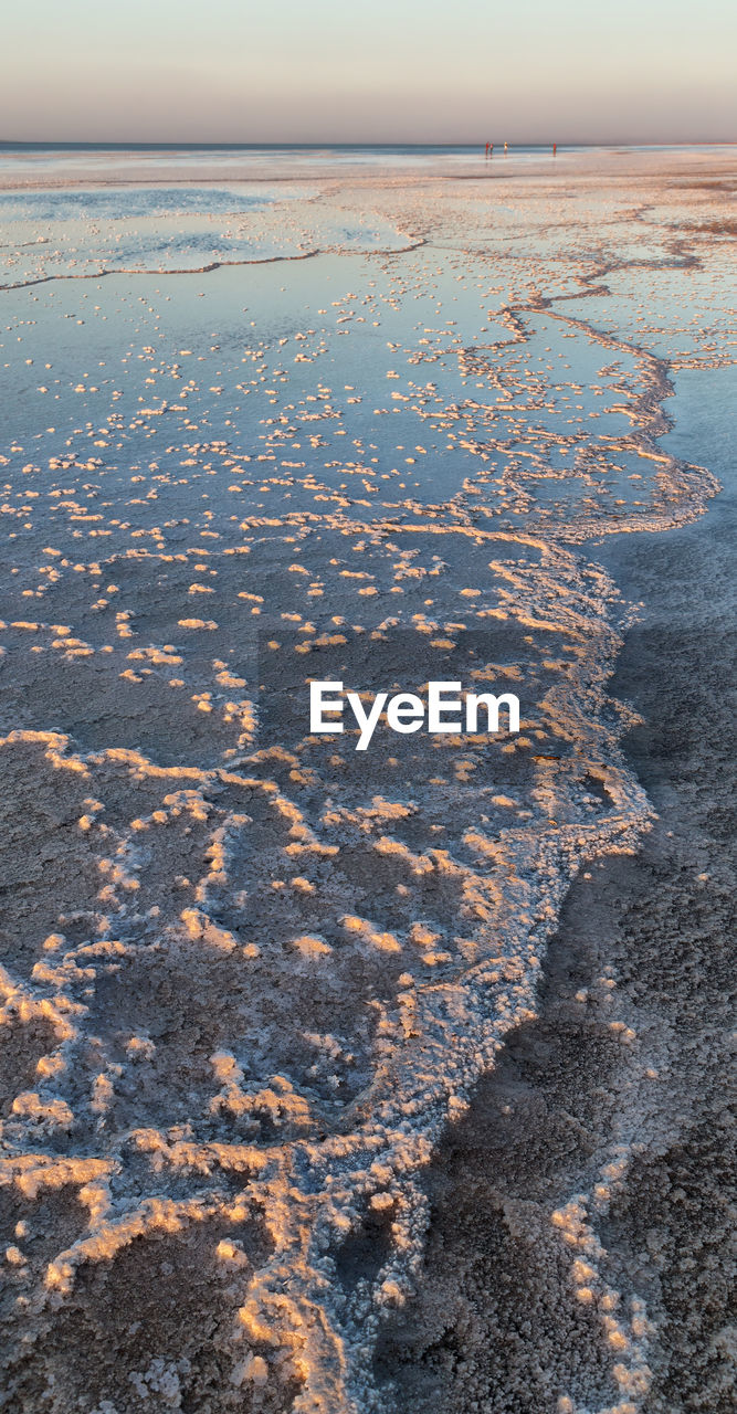 HIGH ANGLE VIEW OF SEA SHORE